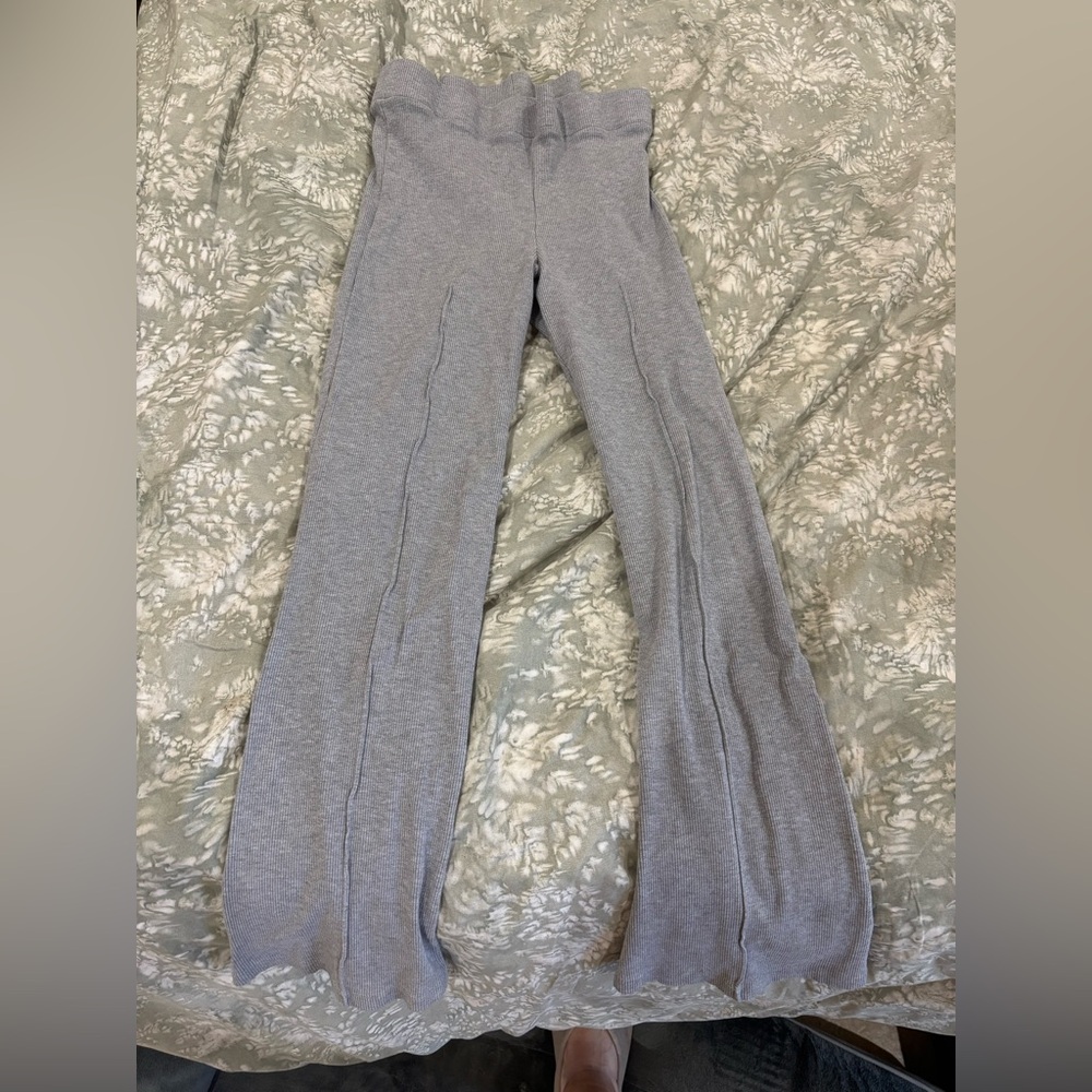 Donni Ribbed Kick Flares